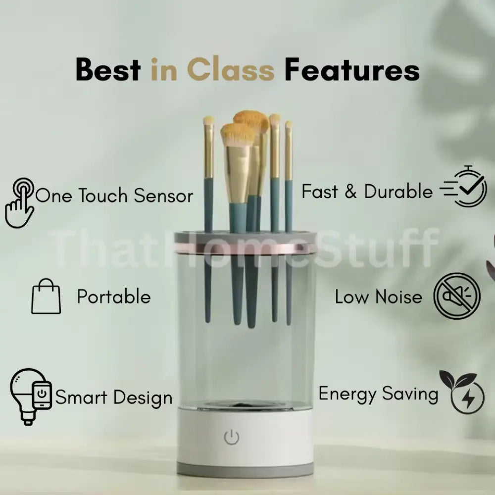 CleanO™ | 4 in 1 Smart Makeup Brush Cleaner