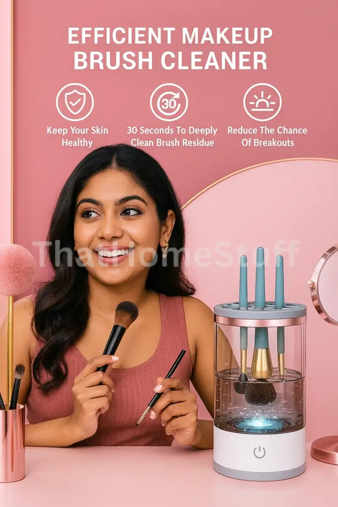 CleanO™ | 4 in 1 Smart Makeup Brush Cleaner