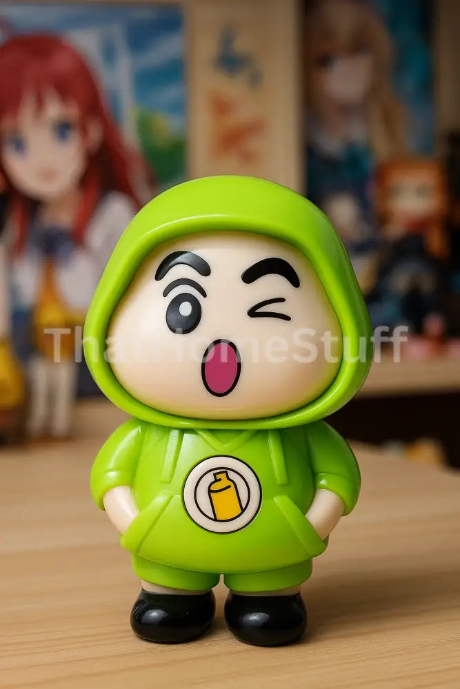 Shin-chan Keychain | Gift Collections Green