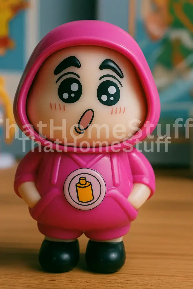 Shin-chan Keychain | Gift Collections Hot Pink