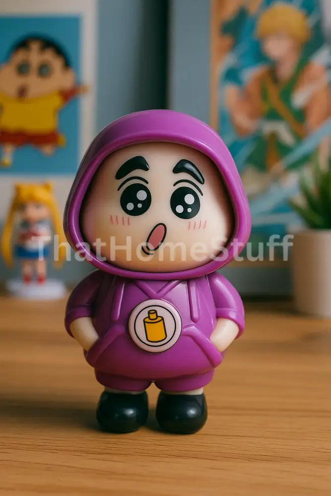 Shin-chan Keychain | Gift Collections Purple