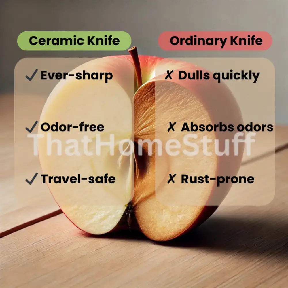 SwiftSlice™ | Ceramic 2 in 1 Knife